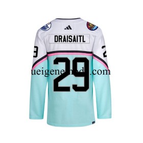 Herren Edmonton Oilers Eishockey Trikot LEON DRAISAITL 29 2023 All-Star Adidas Weiß Authentic